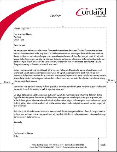 [L\u0026R] Letter Format  Letter \u0026 Resume