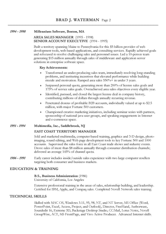 Administrative Resume Samples